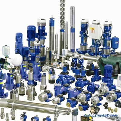 How to choose water pumps - choice of water pumps