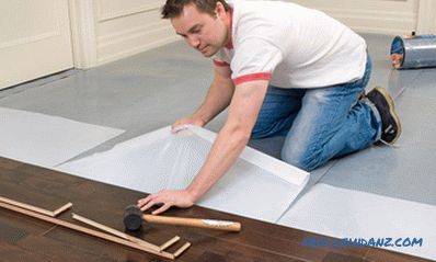 Which substrate to choose under the laminate or floorboard