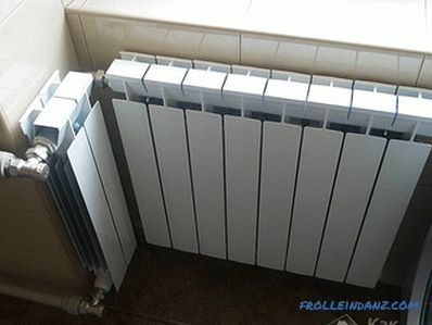 How to install a bimetallic radiator - installation of bimetallic radiators + photo