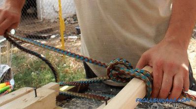 Do-it-yourself rope ladder (+ photos)