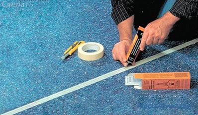How to dock linoleum - the technology of hot and cold welding of linoleum