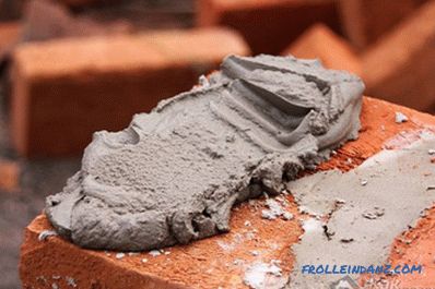 How to make a cement mortar