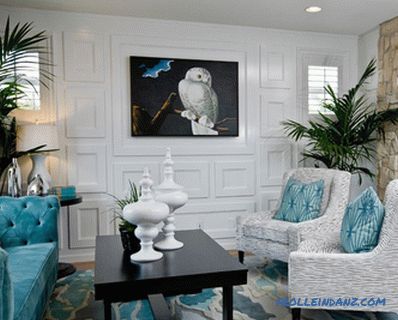 Turquoise color in the interior, with what combines and 40 photos of examples of use