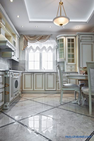 White kitchen in an interior - 41 photos idea of ​​an interior of a kitchen in classical white color