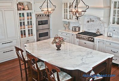 White kitchen in an interior - 41 photos idea of ​​an interior of a kitchen in classical white color