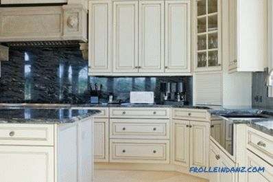 White kitchen in an interior - 41 photos idea of ​​an interior of a kitchen in classical white color