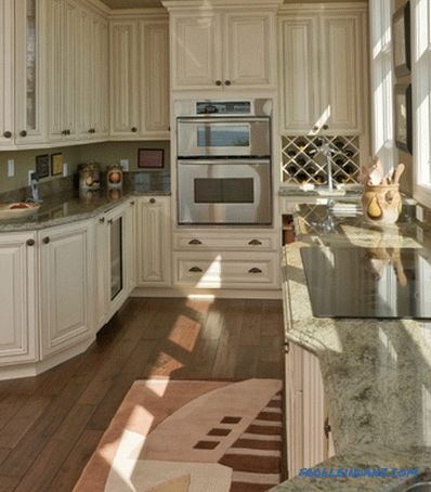 White kitchen in an interior - 41 photos idea of ​​an interior of a kitchen in classical white color