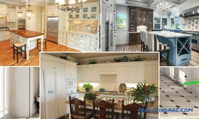 White kitchen in an interior - 41 photos idea of ​​an interior of a kitchen in classical white color