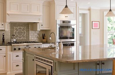 White kitchen in an interior - 41 photos idea of ​​an interior of a kitchen in classical white color