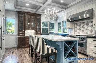 White kitchen in an interior - 41 photos idea of ​​an interior of a kitchen in classical white color