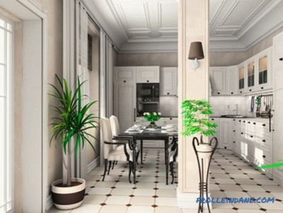 White kitchen in an interior - 41 photos idea of ​​an interior of a kitchen in classical white color