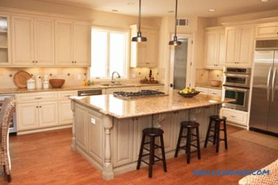 White kitchen in an interior - 41 photos idea of ​​an interior of a kitchen in classical white color