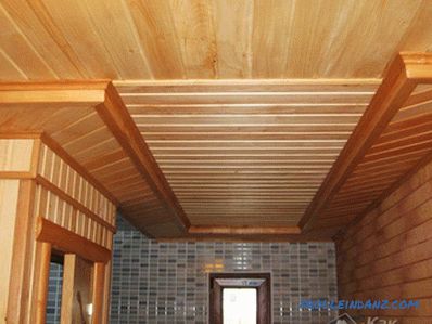 How to fix the wall paneling to the ceiling