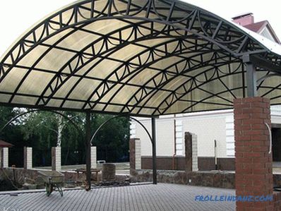 How to make a carport to the house for the car
