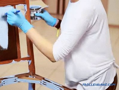 Do-it-yourself kitchen furniture repair