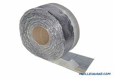 Tapes for windows - types of insulation tapes
