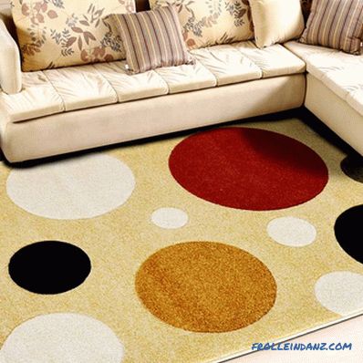 How to choose a carpet on the floor