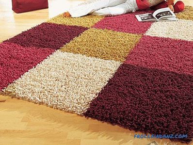 How to choose a carpet on the floor