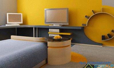 High-tech interior design