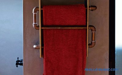 How to choose a heated towel rail for the bathroom, water or electric