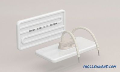 Technical characteristics of infrared heaters