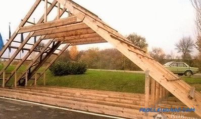 How to make a truss system with your own hands