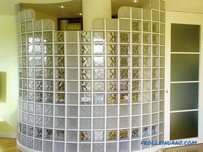 How to install glass blocks - instructions for installing walls of glass blocks