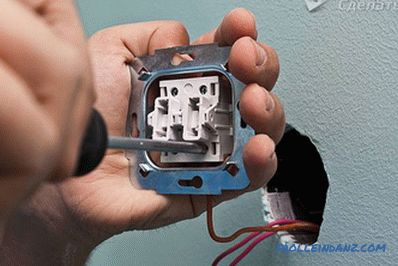 How to move the light switch to another location