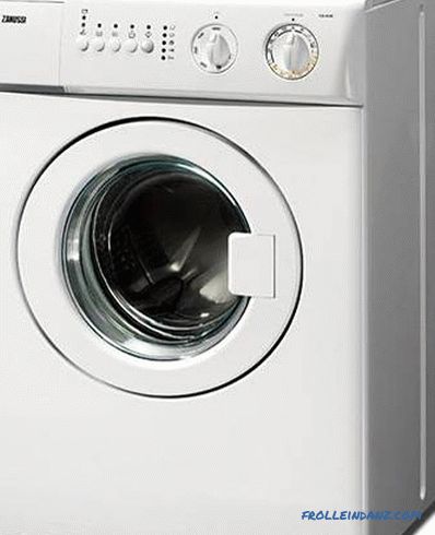 Sink over washing machine - how to choose and install