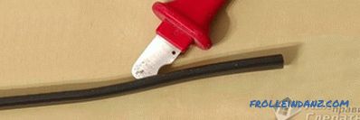 How to strip the wire - how to remove the insulation
