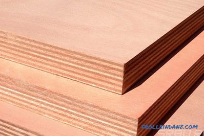 Plywood grades, sheet sizes, types and types of brands