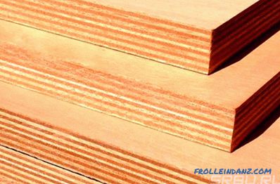 Plywood grades, sheet sizes, types and types of brands