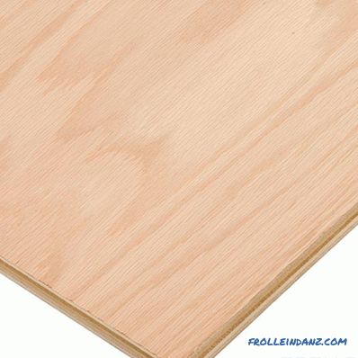 Plywood grades, sheet sizes, types and types of brands