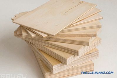 Plywood grades, sheet sizes, types and types of brands