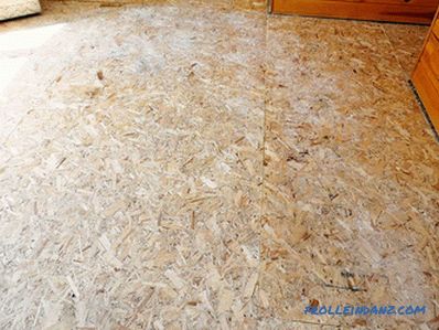 OSB plates (OSB) - technical characteristics and application