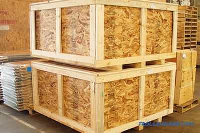 OSB plates (OSB) - technical characteristics and application