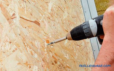 OSB plates (OSB) - technical characteristics and application