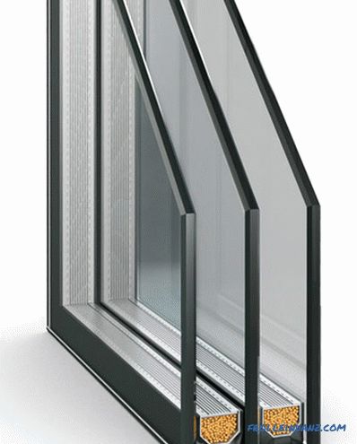 Types of glass for plastic windows and their characteristics