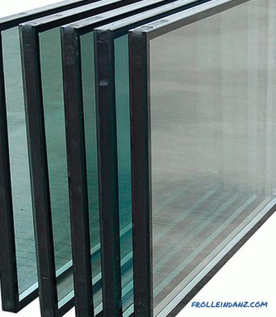 Types of glass for plastic windows and their characteristics