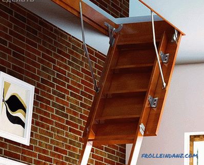 How to make a ladder to the attic with your own hands