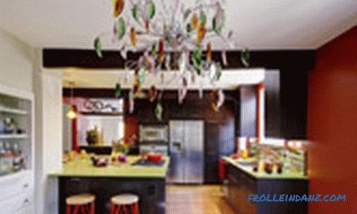 Chandeliers for the kitchen - photos of lamps in the interior of various styles