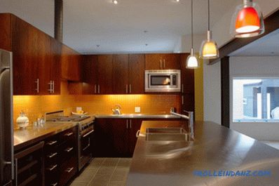 Chandeliers for the kitchen - photos of lamps in the interior of various styles