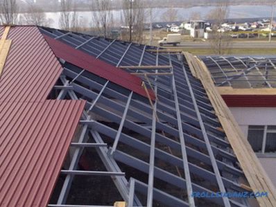 Types of roofing and roofing materials, their advantages and disadvantages + Photo