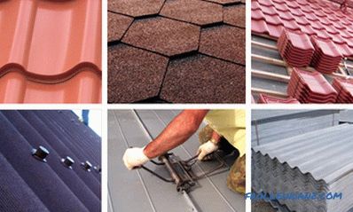 Types of roofing and roofing materials, their advantages and disadvantages + Photo