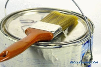 Painting lining inside and outside the house: the choice of paint