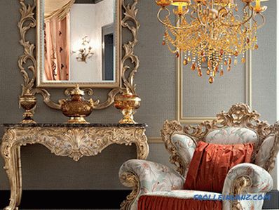 Baroque style in the interior - design rules and 40 photo ideas