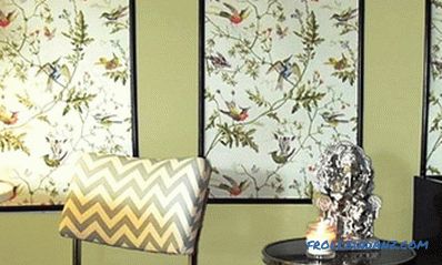 Combining wallpaper in the interior - the ways and basic rules + Photo and Video