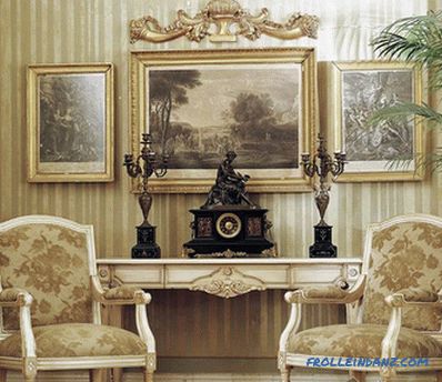 Rococo style in the interior - the characteristic features of Rococo (+ photos)