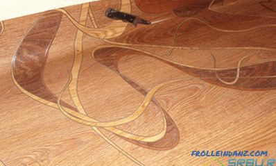 DIY laying linoleum - step by step instructions