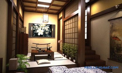 Japanese style in interior design